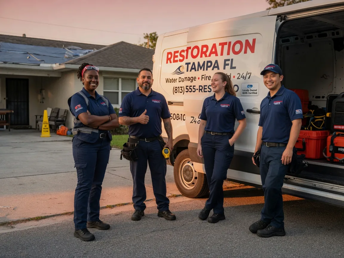 Water Damage Restoration company in Gotham, WI